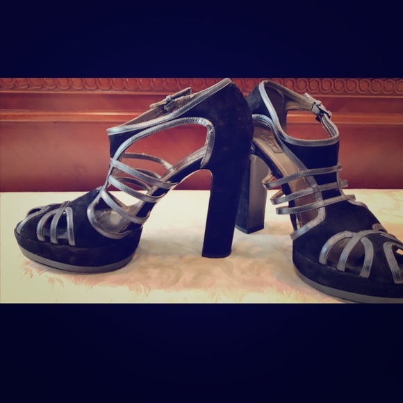 Etro Milano Platform Heels - Picture 1 of 8